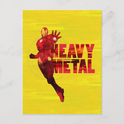 Avengers Classics  Iron Man Heavy Metal Postcard