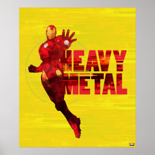 Avengers Classics Iron Man "Heavy Metal" Poster