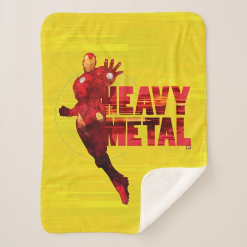 Avengers Classics  Iron Man Heavy Metal Sherpa Blanket
