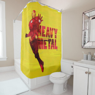 Avengers Classics   Iron Man "Heavy Metal" Shower Curtain