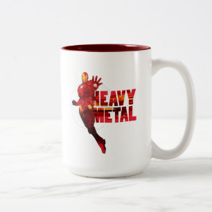 Avengers Classics   Iron Man "Heavy Metal" Two-Tone Coffee Mug