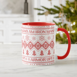 Avengers Classics   Iron Man Holiday Knit Graphic Mug