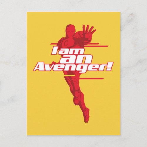 Avengers Classics  Iron Man I Am Graphic Postcard