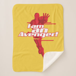 Avengers Classics   Iron Man "I Am" Graphic Sherpa Blanket