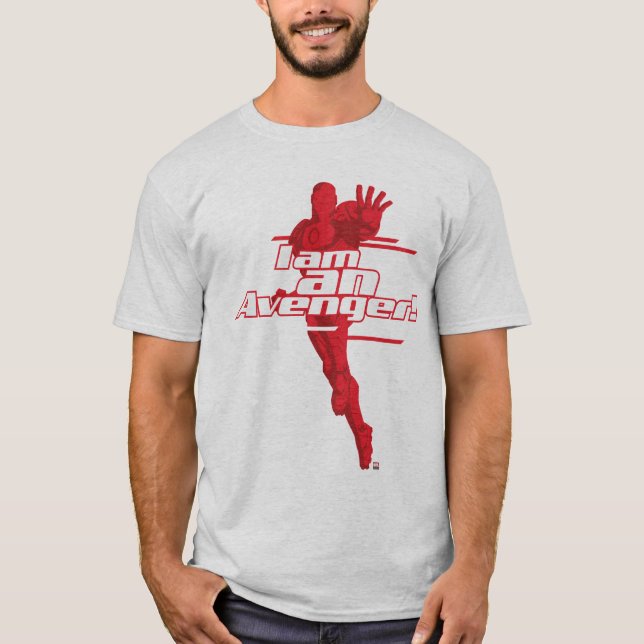 Avengers Classics | Iron Man "I Am" Graphic T-Shirt (Front)
