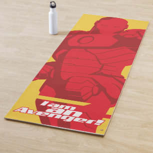 Avengers Classics   Iron Man "I Am" Graphic Yoga Mat