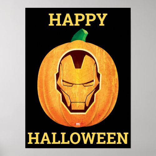 Avengers Classics  Iron Man Jack_o_lantern Poster