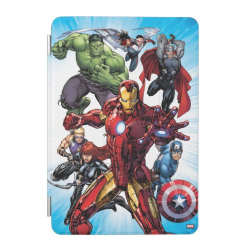 Avengers Classics  Iron Man Leading Avengers iPad Mini Cover