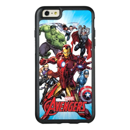 Avengers Classics  Iron Man Leading Avengers OtterBox iPhone 66s Plus Case
