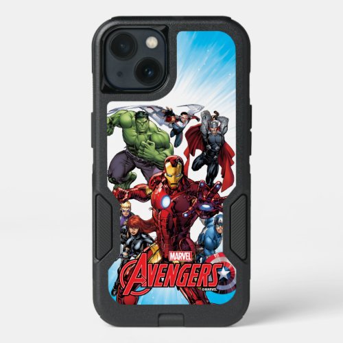 Avengers Classics  Iron Man Leading Avengers iPhone 13 Case