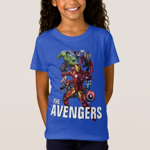 Avengers Classics  Iron Man Leading Avengers T_Shirt