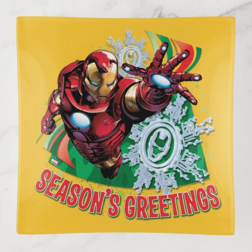 Avengers Classics  Iron Man Seasons Greetings Trinket Tray