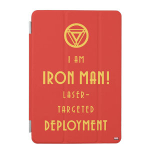 Avengers Classics Iron Man Typography iPad Mini Cover