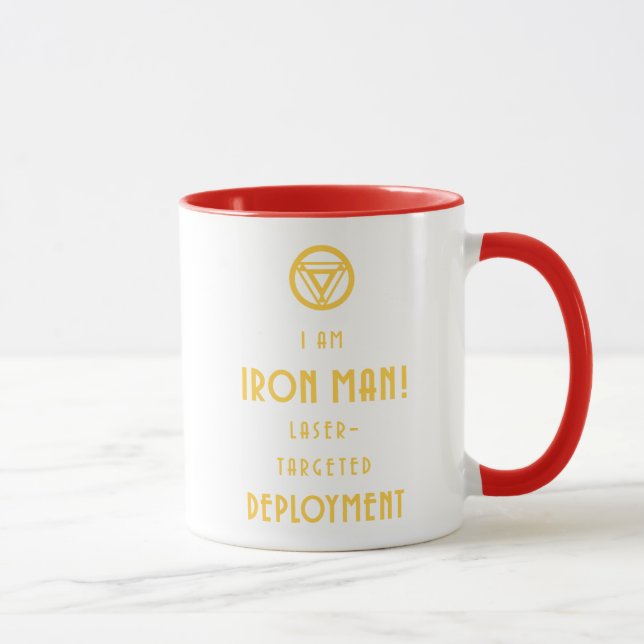 Avengers Classics | Iron Man Typography Mug (Right)