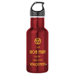 Avengers Classics Iron Man Typography Stainless Steel Water Bottle