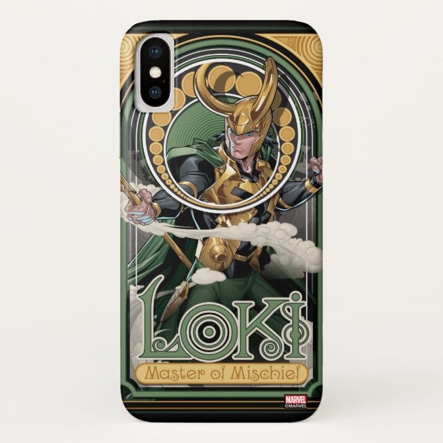 Avengers Classics | Loki: Master of Mischief Case-Mate iPhone Case (Back)