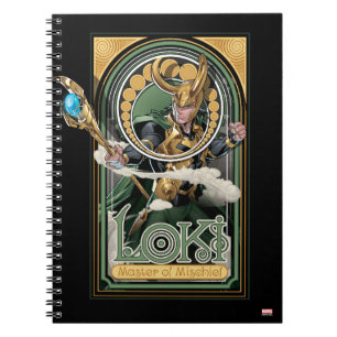 Avengers Classics Loki: Master of Mischief Notebook