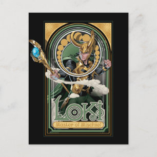 Avengers Classics   Loki: Master of Mischief Postcard