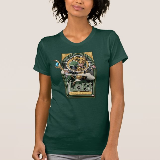Avengers Classics | Loki: Master of Mischief T-Shirt (Front)