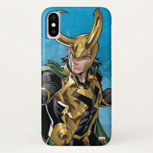 Avengers Classics Loki With Staff iPhone X Case