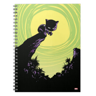 Avengers Classics Mini Black Panther On Cliff Notebook