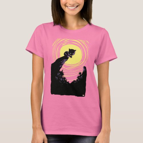 Avengers Classics  Mini Black Panther On Cliff T_Shirt