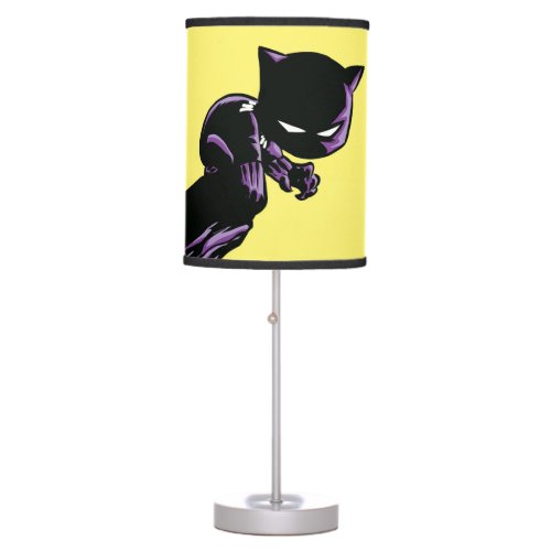 Avengers Classics  Mini Black Panther On Cliff Table Lamp