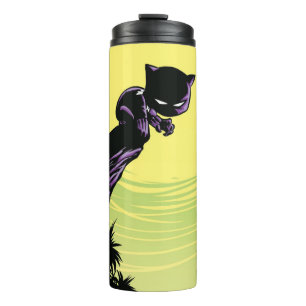 Avengers Classics   Mini Black Panther On Cliff Thermal Tumbler