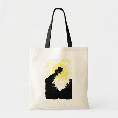 Avengers Classics  Mini Black Panther On Cliff Tote Bag