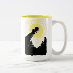 Avengers Classics Mini Black Panther On Cliff Two-Tone Coffee Mug
