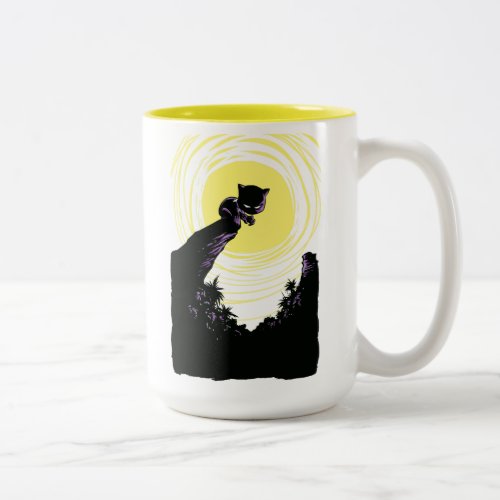 Avengers Classics  Mini Black Panther On Cliff Two_Tone Coffee Mug