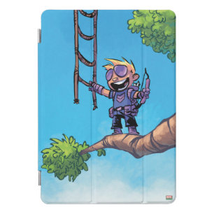 Avengers Classics Mini Hawkeye In Tree iPad Pro Cover