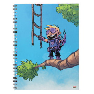Avengers Classics Mini Hawkeye In Tree Notebook