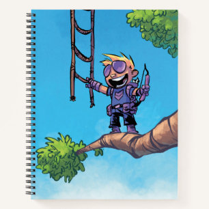 Avengers Classics Mini Hawkeye In Tree Notebook
