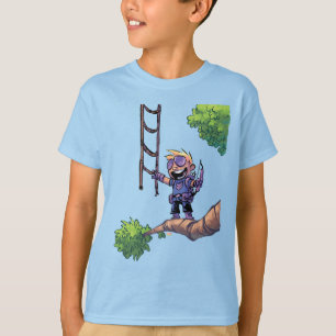 Avengers Classics Mini Hawkeye In Tree T-Shirt