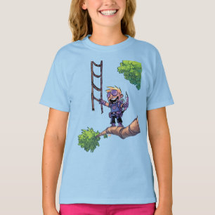 Avengers Classics Mini Hawkeye In Tree T-Shirt