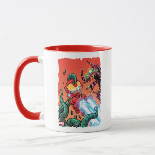 Avengers Classics Mini Iron Man Blasting Monster Mug