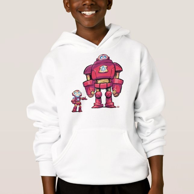 Avengers Classics | Mini Iron Man & Hulkbuster Hoodie (Front)