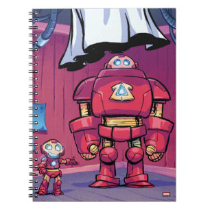 Avengers Classics Mini Iron Man & Hulkbuster Notebook