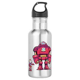 Avengers Classics   Mini Iron Man & Hulkbuster Stainless Steel Water Bottle