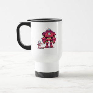 Avengers Classics   Mini Iron Man & Hulkbuster Travel Mug