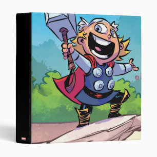 Avengers Classics   Mini Thor With Mjolnir 3 Ring Binder