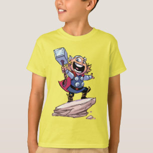 Avengers Classics   Mini Thor With Mjolnir T-Shirt