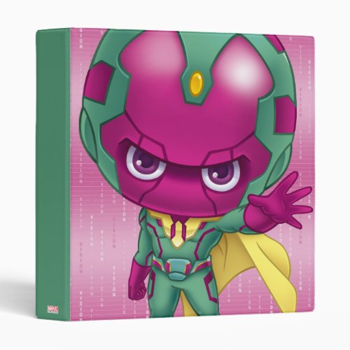 Avengers Classics  Mini Vision Character Art 3 Ring Binder