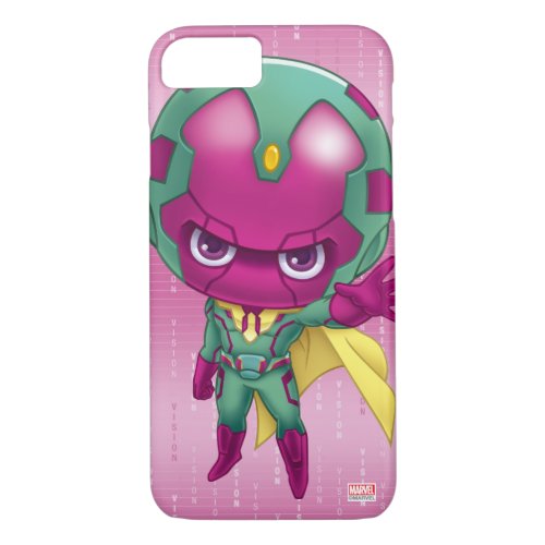 Avengers Classics  Mini Vision Character Art iPhone 87 Case