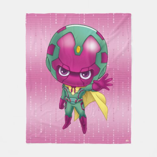 Avengers Classics  Mini Vision Character Art Fleece Blanket