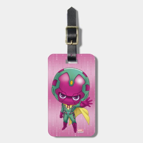 Avengers Classics  Mini Vision Character Art Luggage Tag