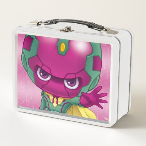 Avengers Classics  Mini Vision Character Art Metal Lunch Box