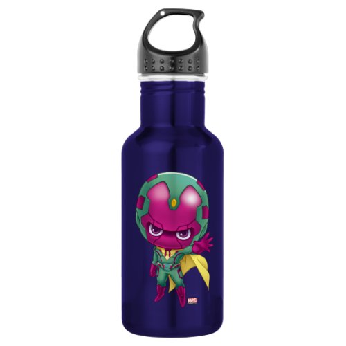 Avengers Classics  Mini Vision Character Art Stainless Steel Water Bottle