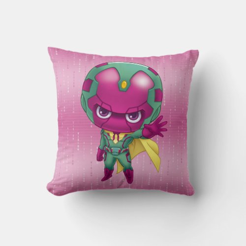 Avengers Classics  Mini Vision Character Art Throw Pillow